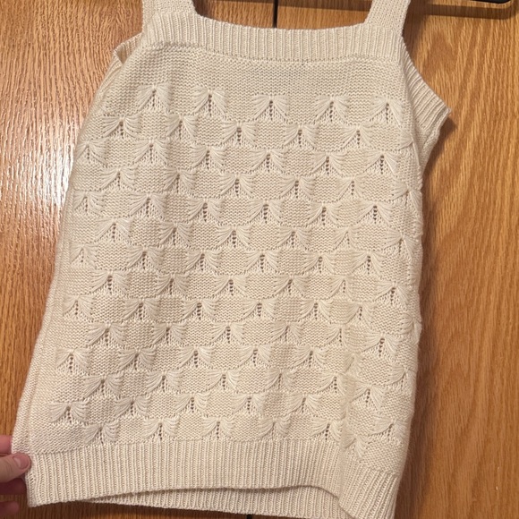 Cream Knit Women's Top - Picture 5 of 6